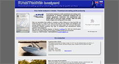 Desktop Screenshot of kruzyachts.amariner.net
